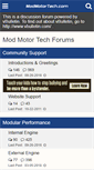 Mobile Screenshot of modmotortech.com